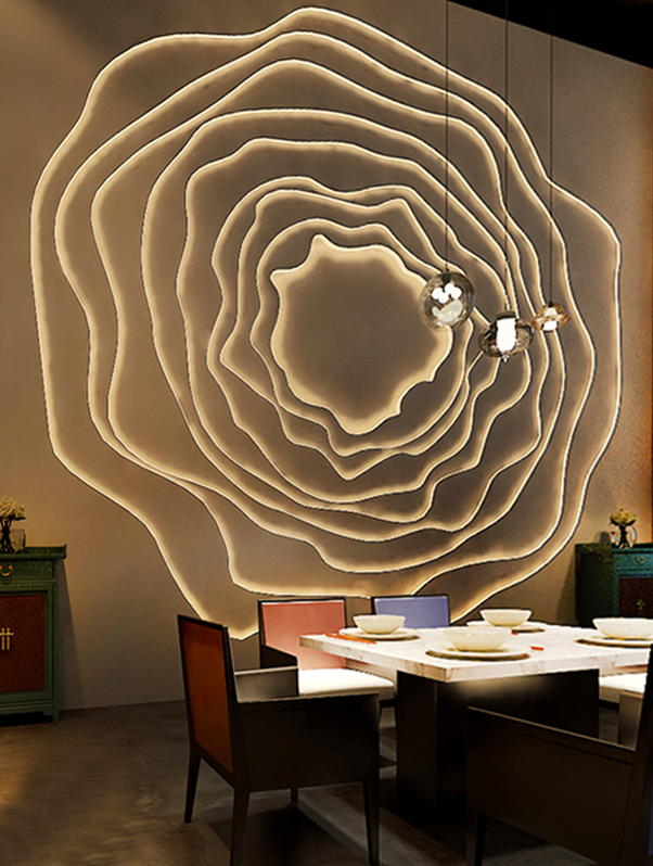 火锅店设计效果图,火锅店设计布局图