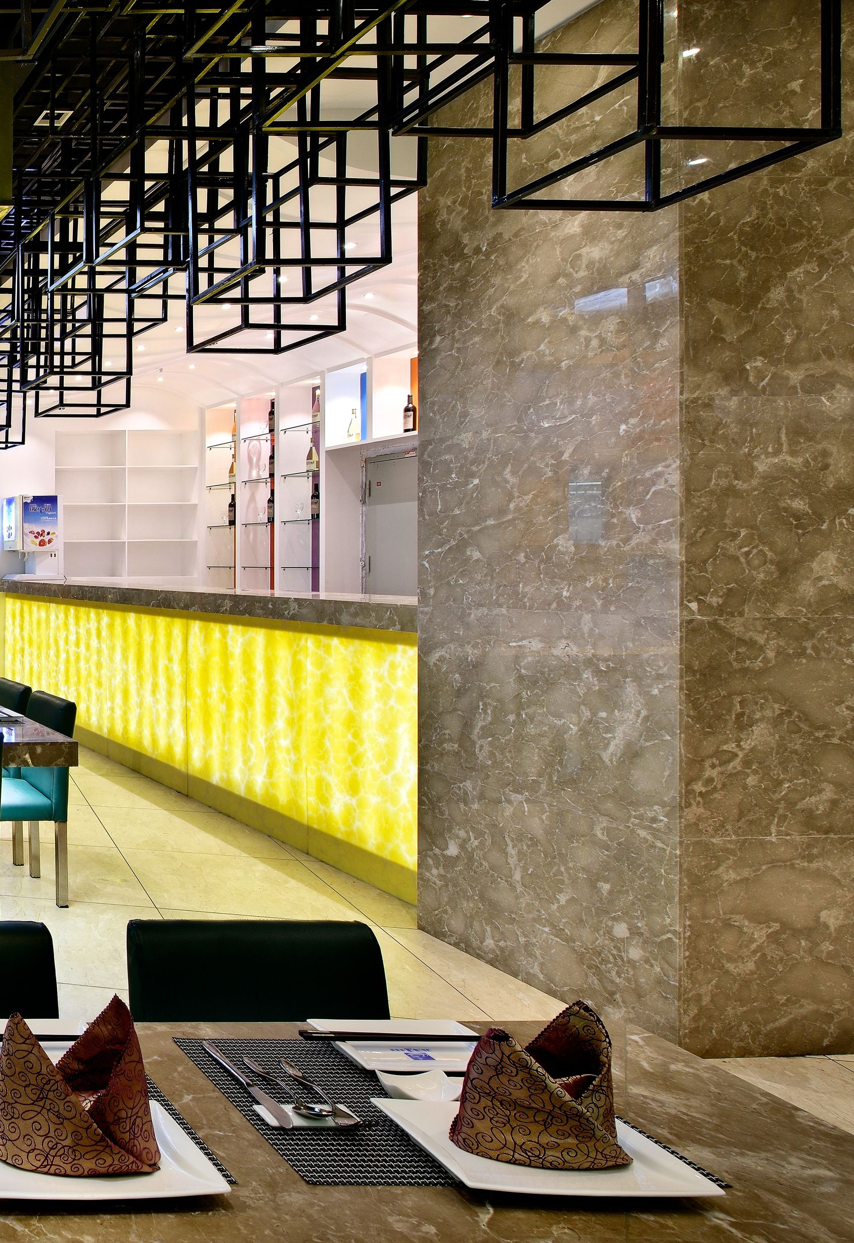 铁板烧店设计实景图,铁板烧店设计图片