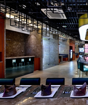 铁板烧店装饰图片