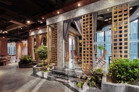 烤肉店设计实景图,烤肉店设计图片