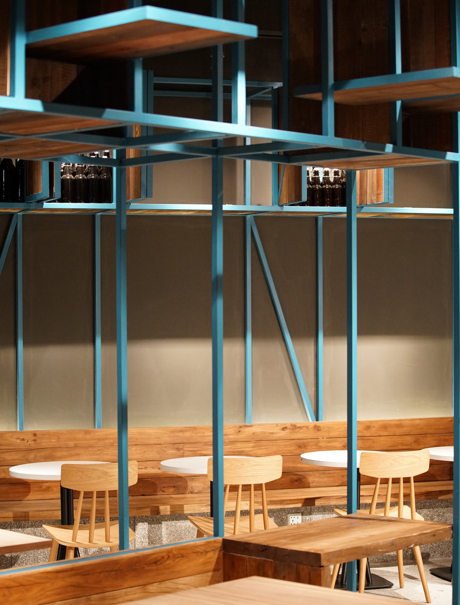 简约快餐店装饰图,简约快餐店装饰布局图