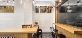 凉皮店装修设计图片