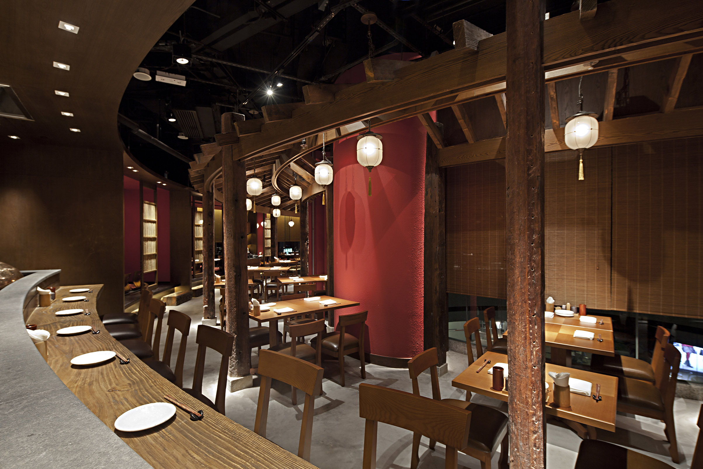 简约饭店装修设计效果图,简约饭店装修设计案例