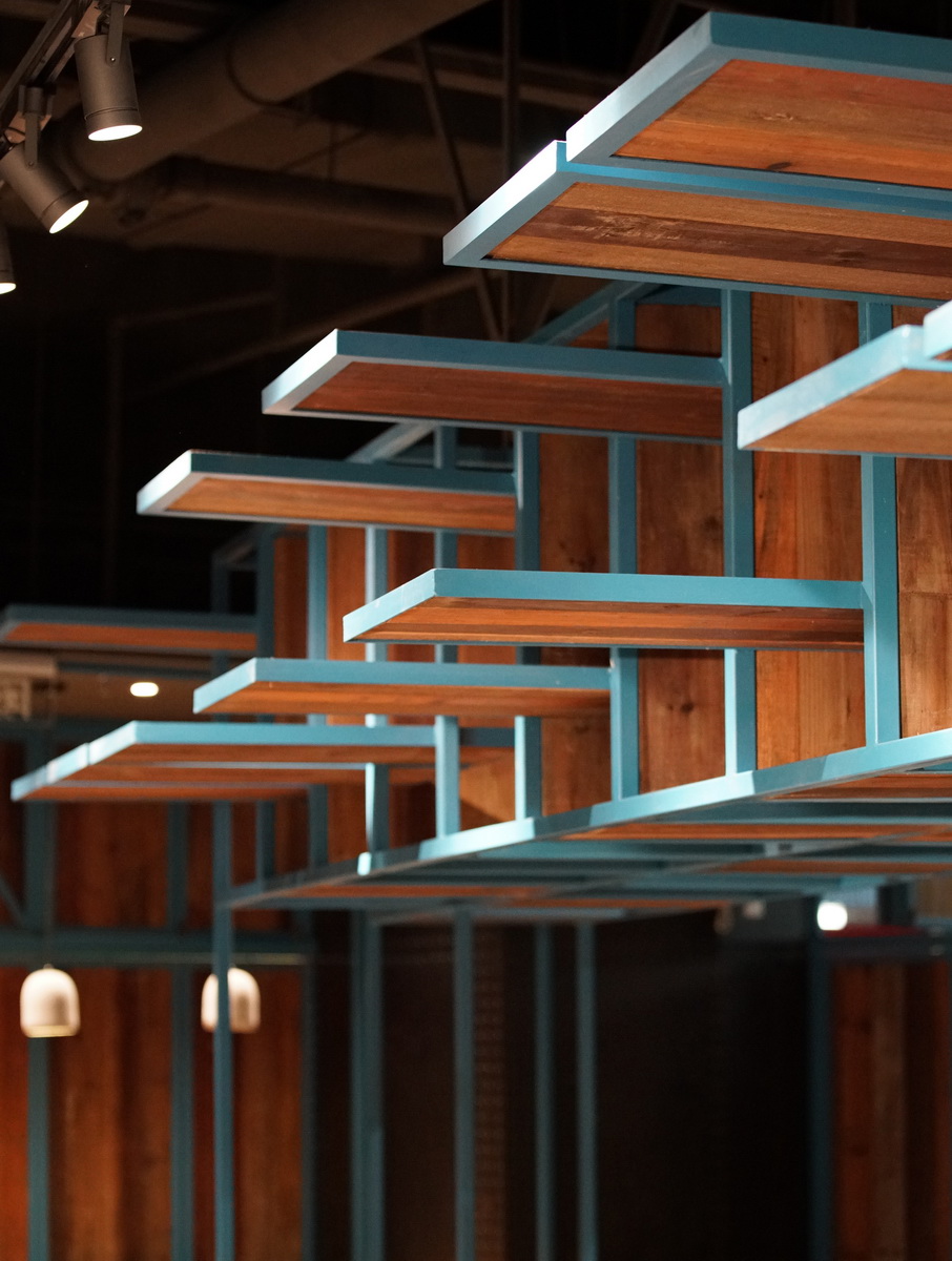 快餐店装修设计效果图,快餐店装修设计案例