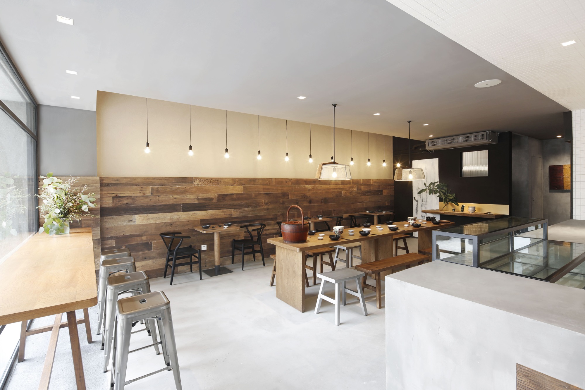 快餐店设计布局图,快餐店装饰效果图