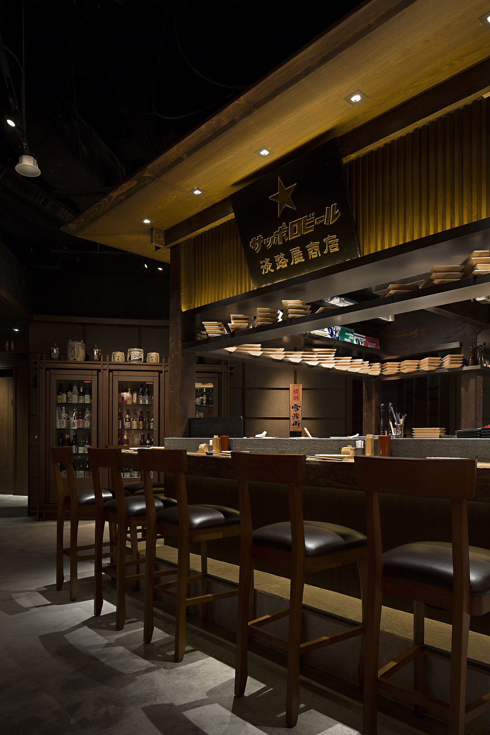 饭店空间设计布局图,饭店设计效果图