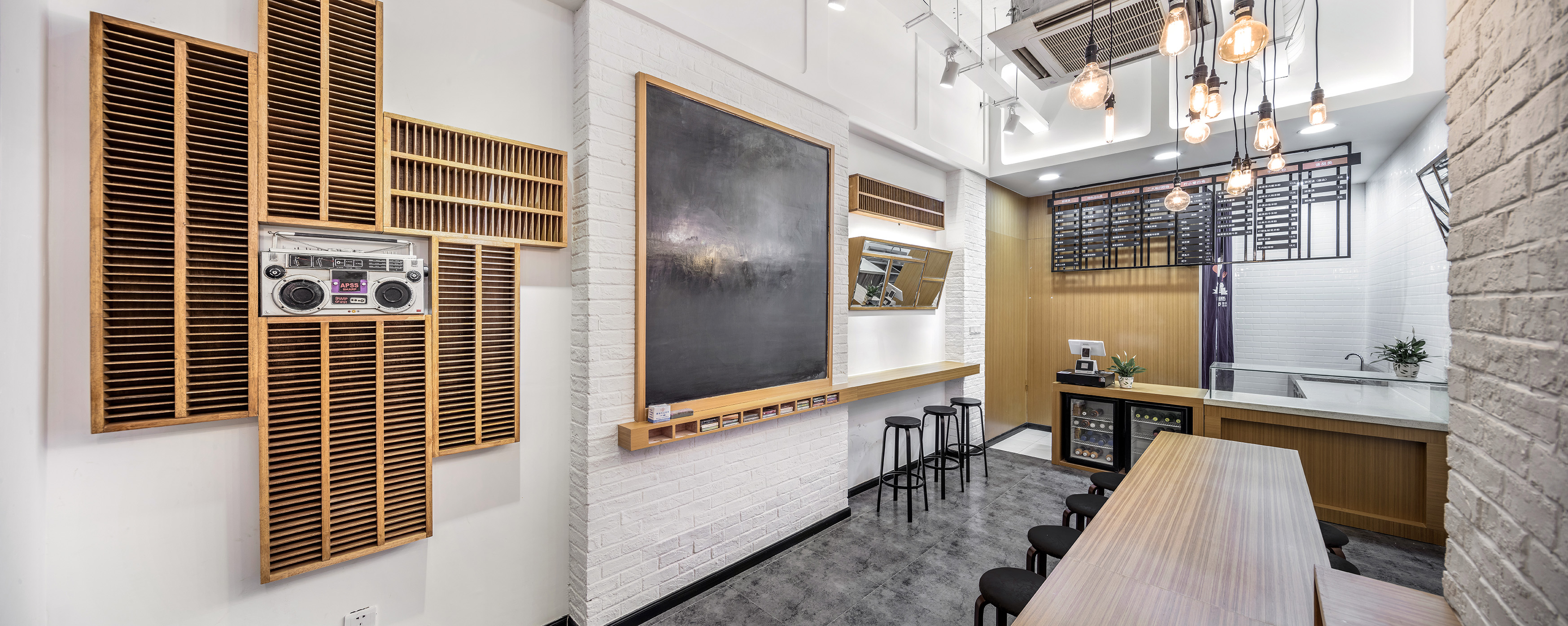 凉皮店装修设计图片,凉皮店装饰效果图