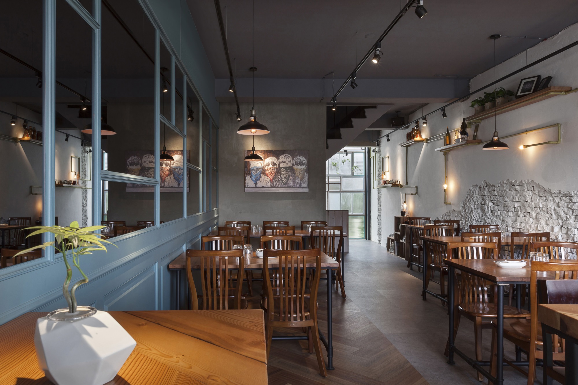 面馆装修设计案例,面馆装修设计图片