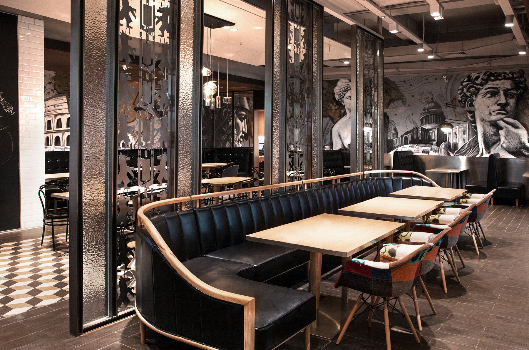 西餐厅装修设计效果图,西餐厅装修设计案例