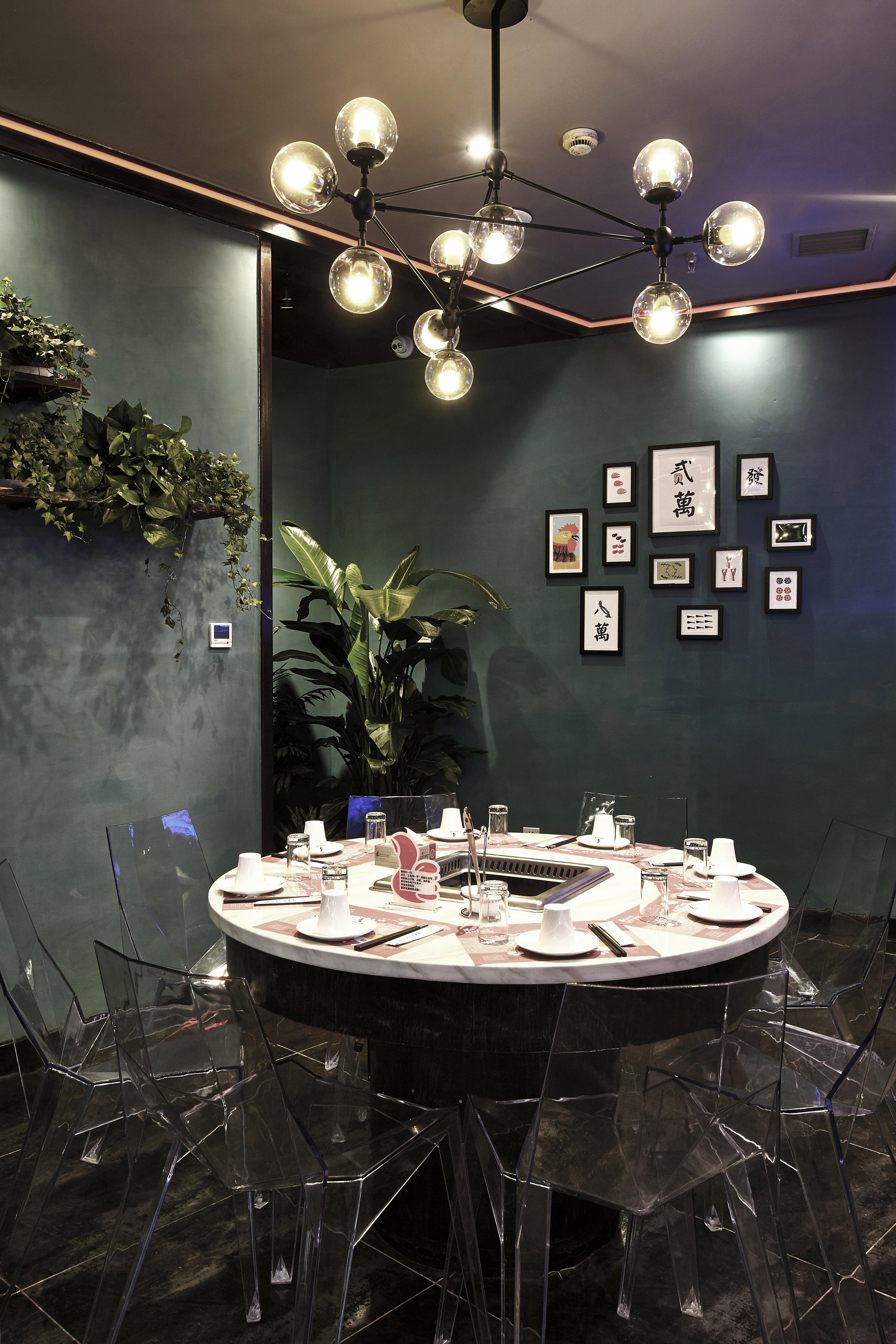 重庆火锅店装饰效果图,重庆火锅店装饰布局图