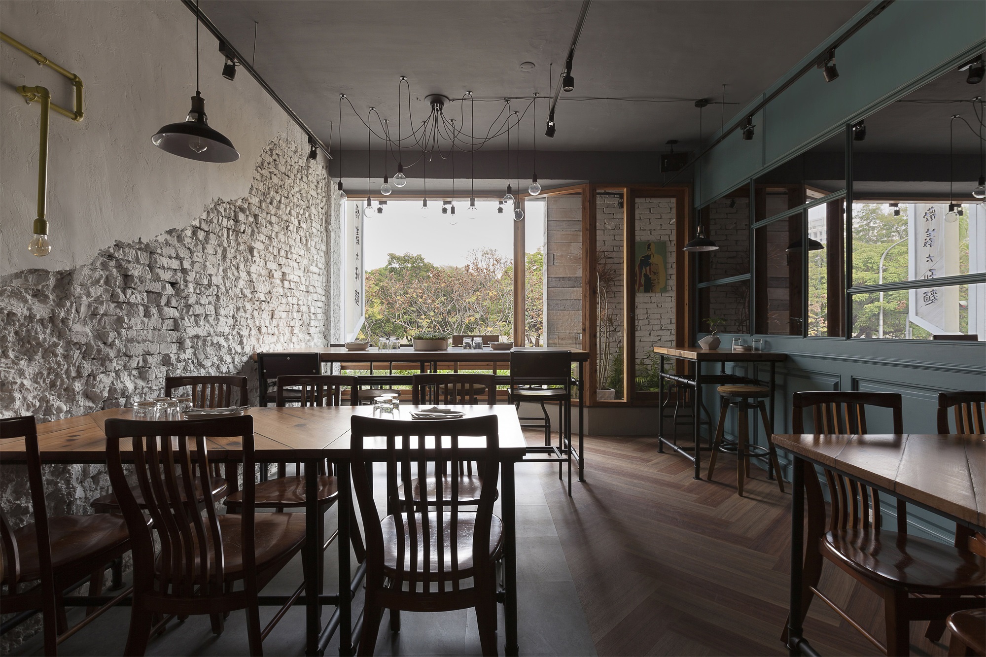 面馆装修设计效果图,面馆装修设计案例