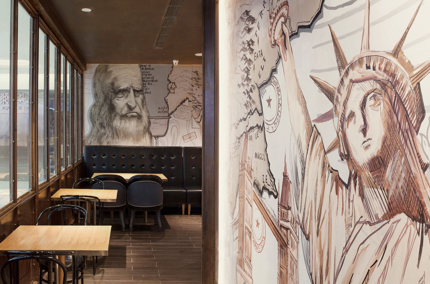 西餐厅装修设计图片,西餐厅装修设计布局图