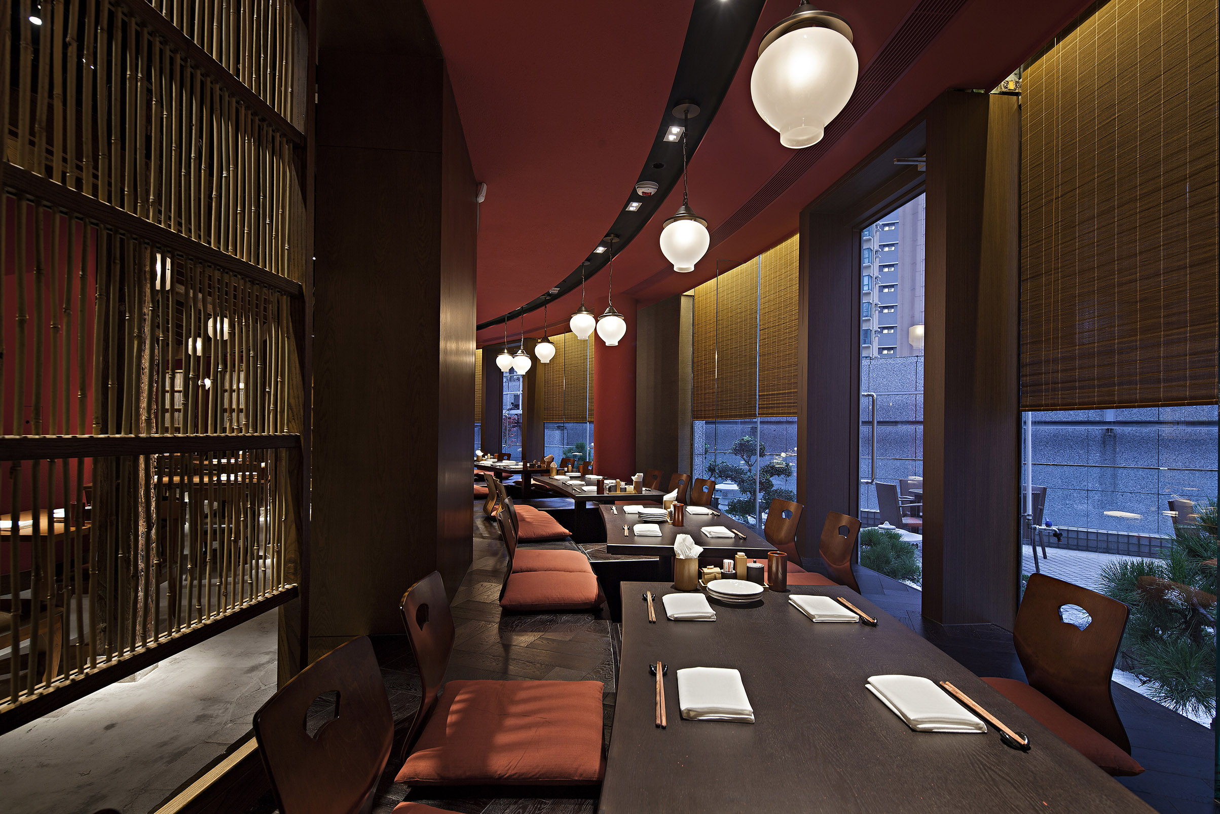 简约饭店设计布局图,简约饭店装饰布局图