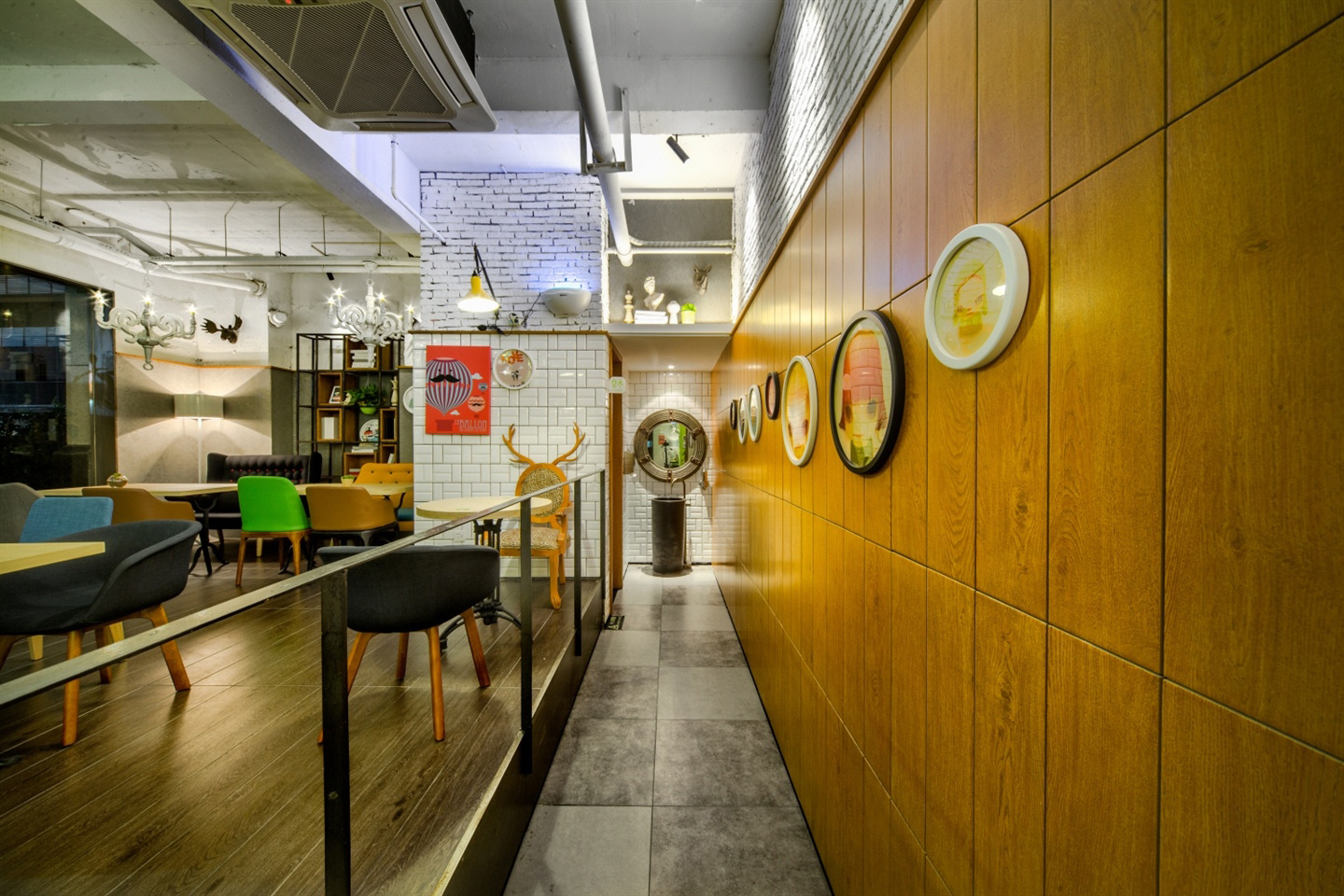 快餐店装修设计实景图,快餐店装修设计图片