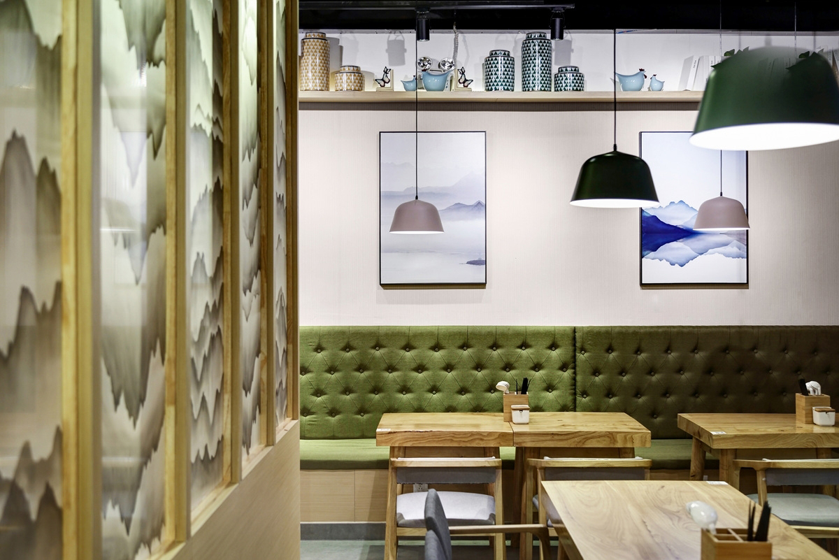 日式快餐店装饰案例,日式快餐店装饰图片