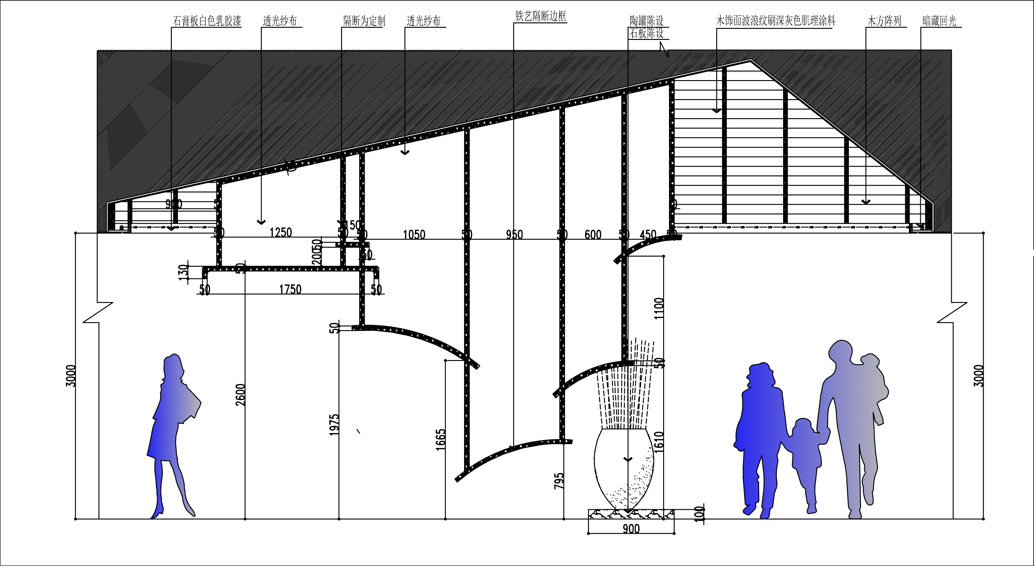 餐馆装饰设计平面图,餐馆装饰设计平面