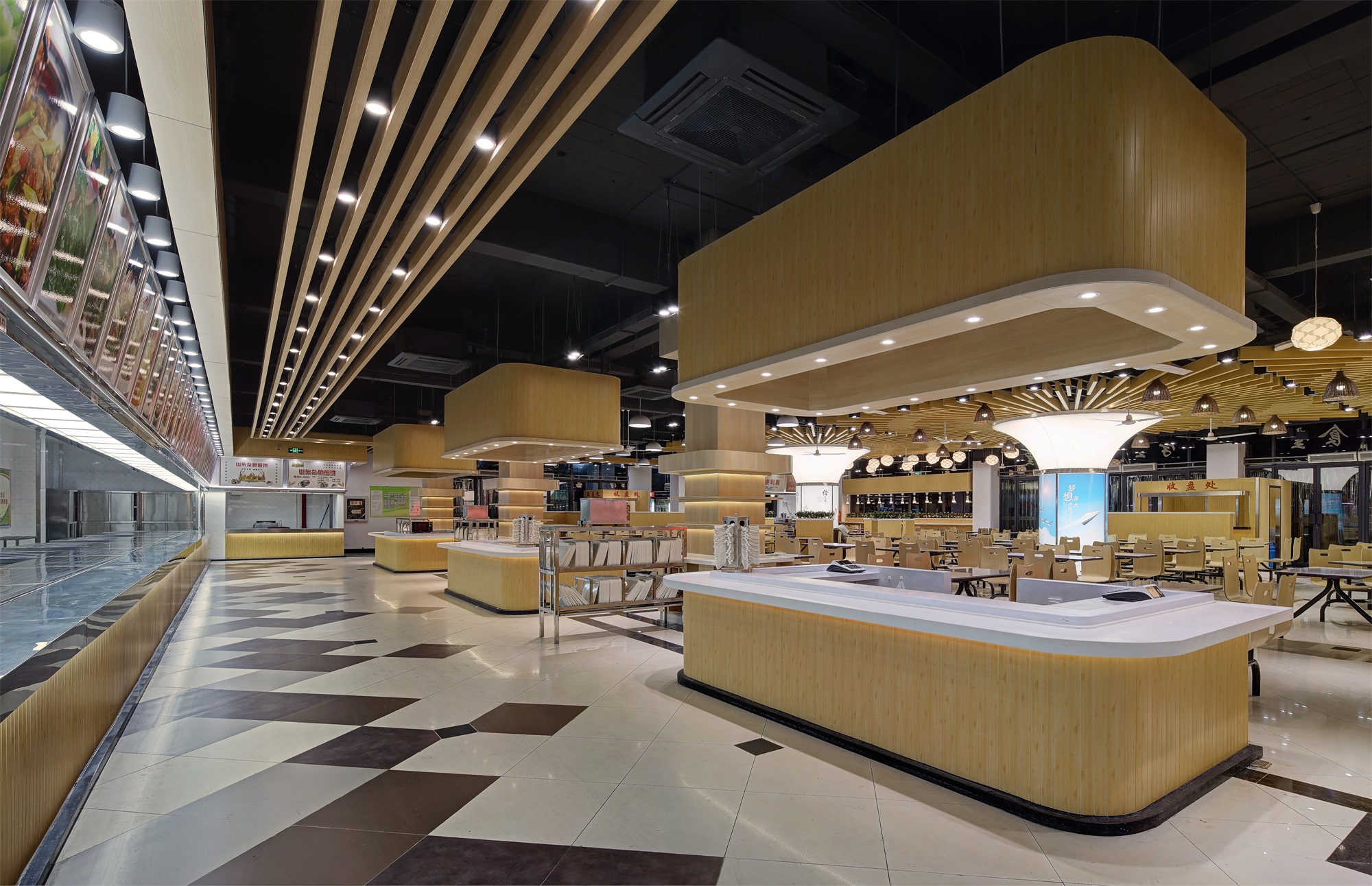 快餐店装饰布局图,快餐店装饰效果图