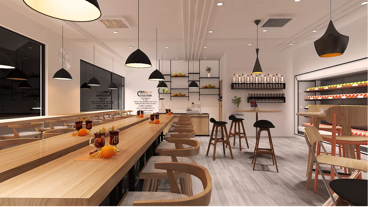 上海可玉水果有限公司,水果店设计实景图