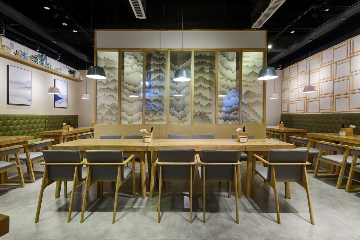 日式快餐店空间设计图片,日式快餐店空间设计布局图