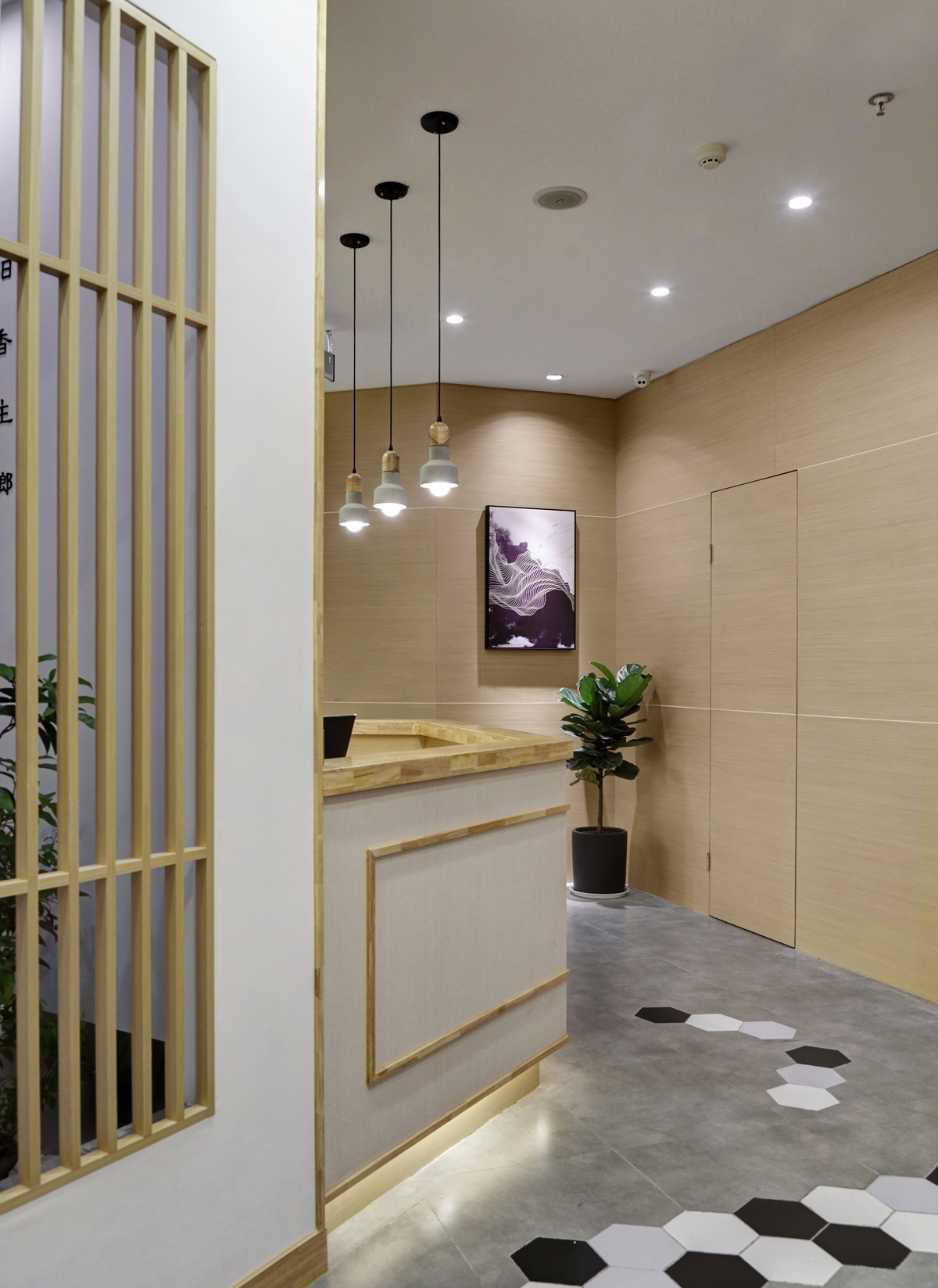 日式快餐店装修设计布局图,日式快餐店空间设计效果图