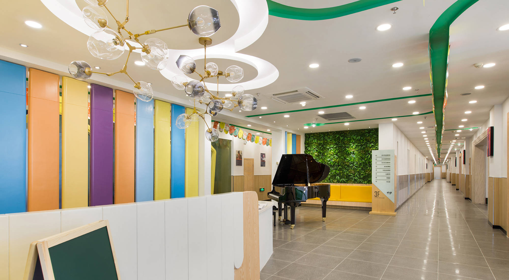 儿童早教中心装修设计效果图,早教中心装修设计效果图