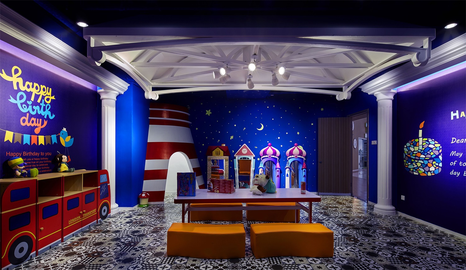 格林学堂国际教育成长中心,培训中心装修设计图