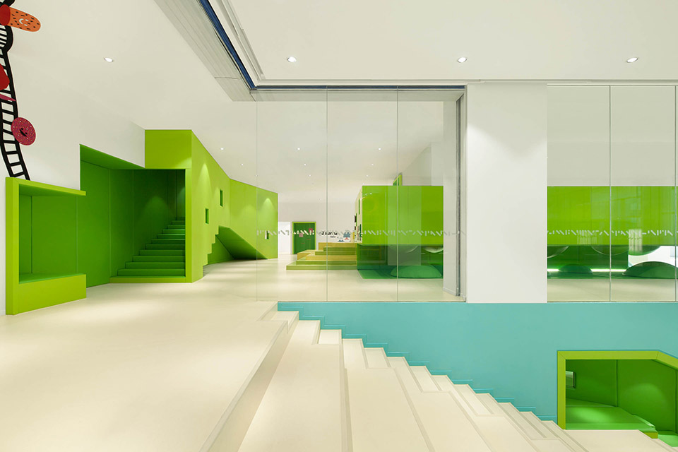 700平早教中心空间布局实景图,早教中心空间布局实景图