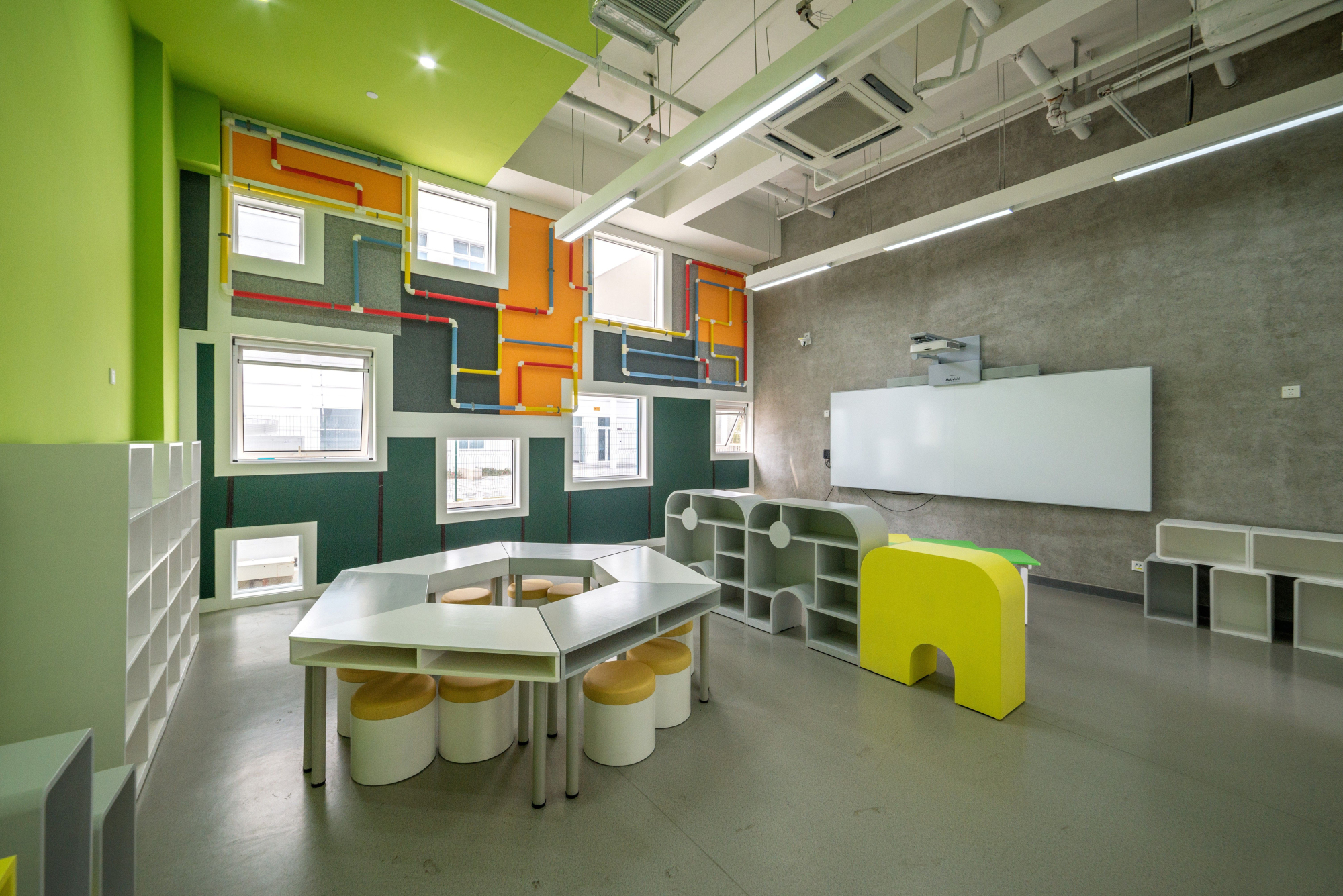 700平幼儿园装饰设计实景图,幼儿园装饰设计实景图