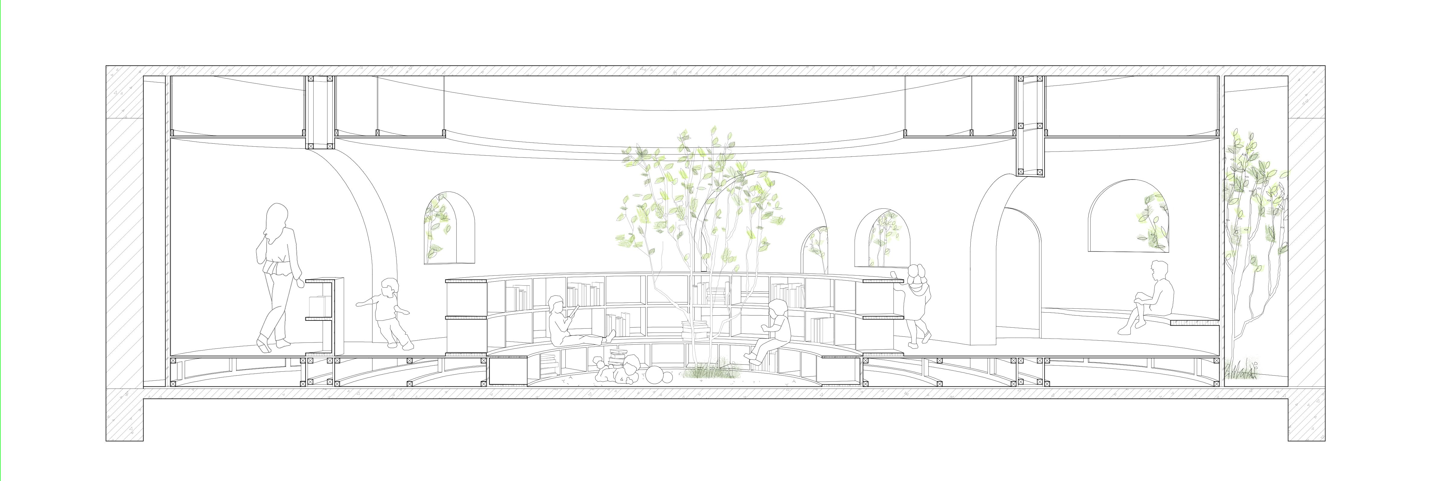 中型早教中心空间布局平面图,早教中心空间布局平面图