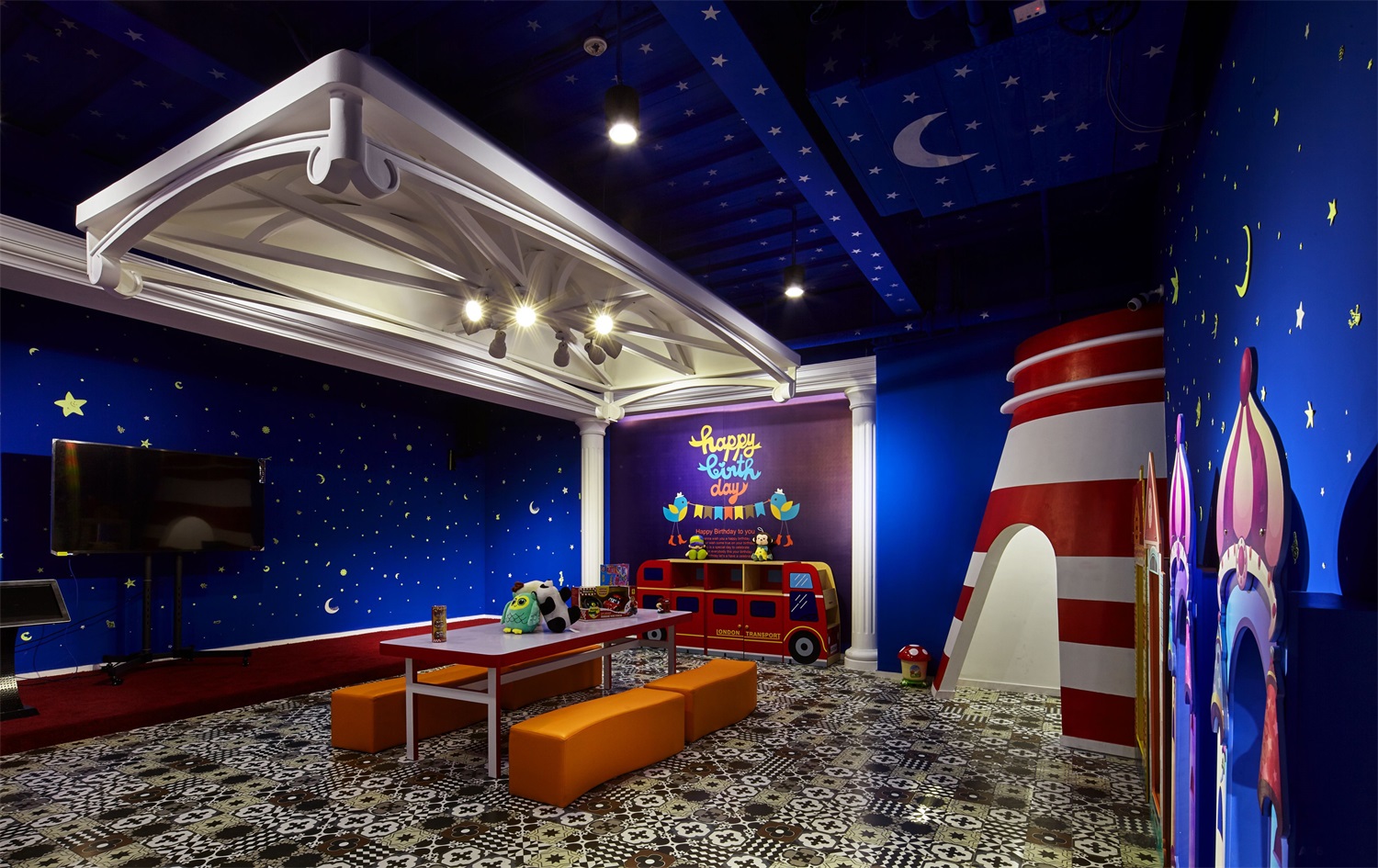 格林学堂国际教育成长中心,培训中心装修设计实景图