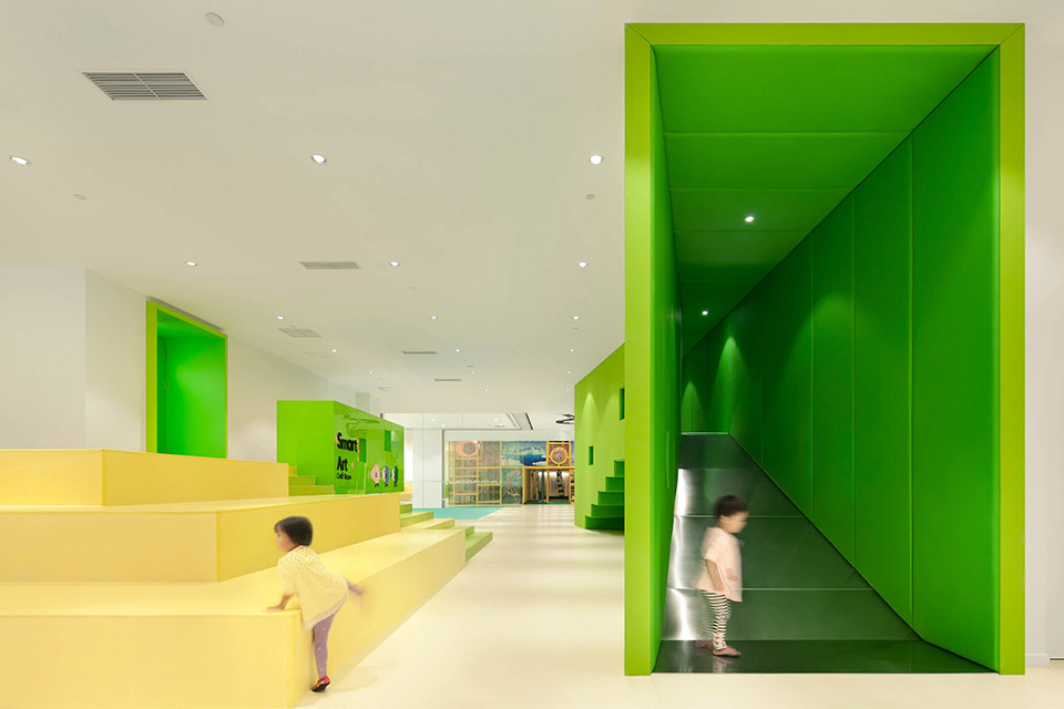 民办伊恩儿童早教中心,早教中心设计实景图