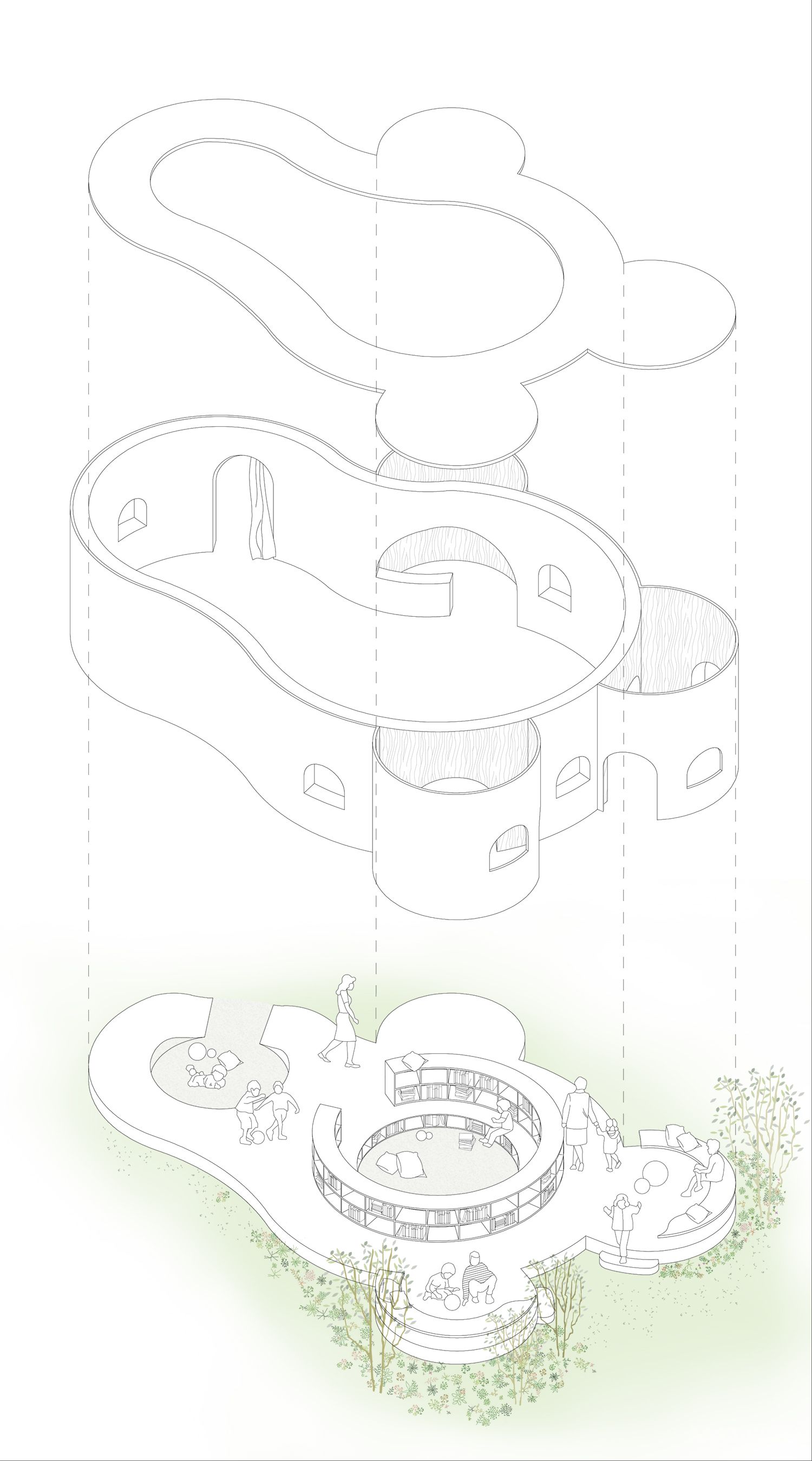 中型早教中心设计平面图,早教中心设计平面图
