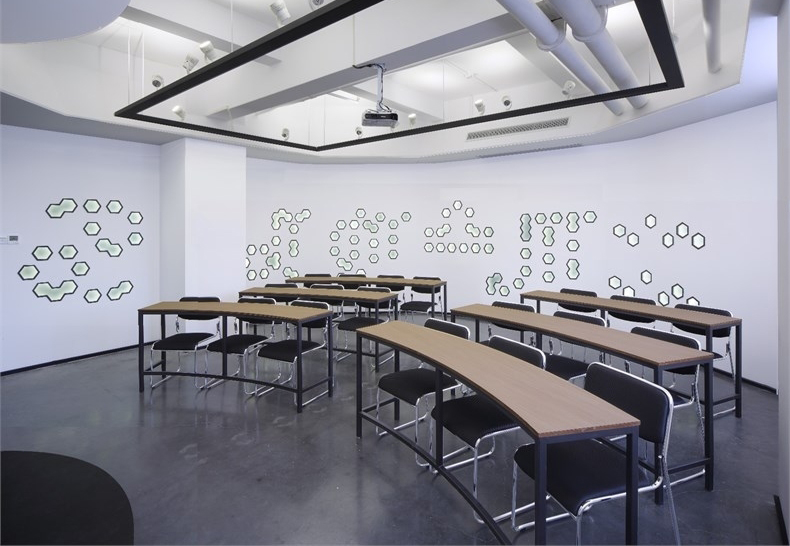 培训机构装饰效果图,培训机构装饰效果