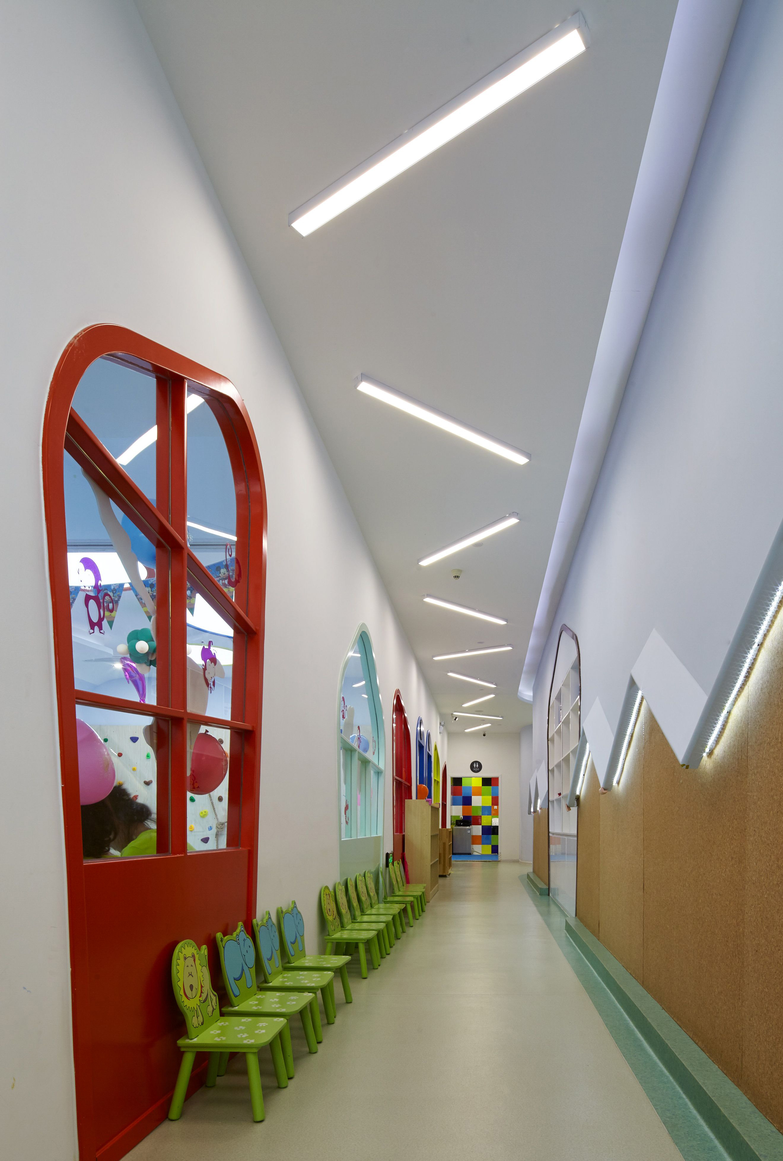 500平幼儿园装饰设计实景图,幼儿园装饰设计实景图