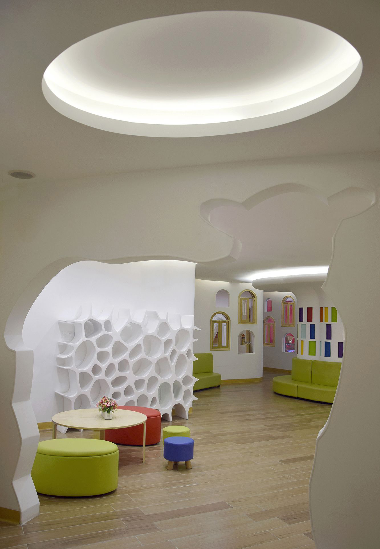 500平早教中心装饰设计效果图,早教中心装饰设计效果图