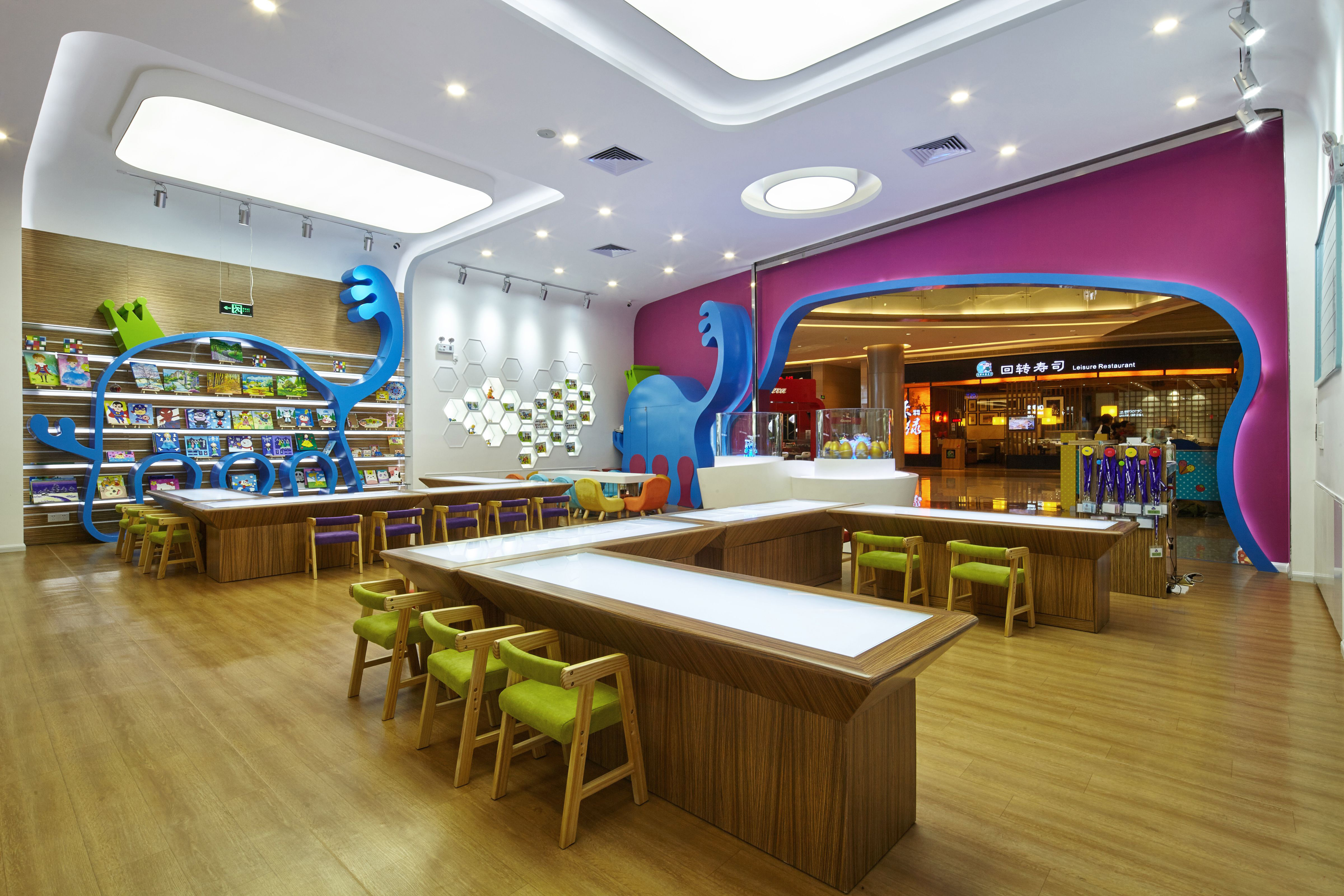 500平培训中心空间布局效果图,培训中心空间布局效果图