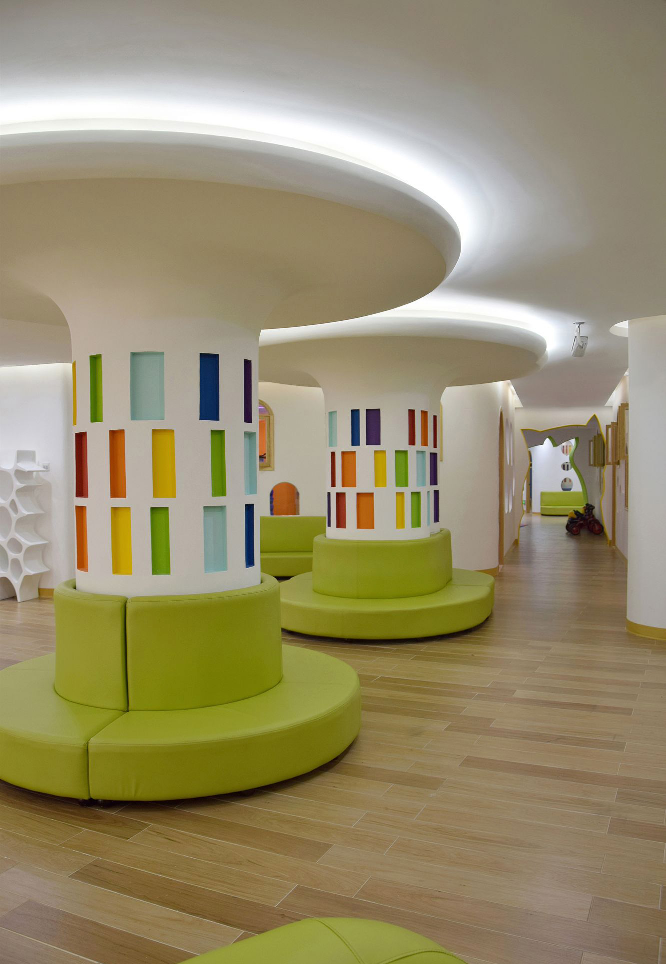 500平早教中心装饰设计实景图,早教中心装饰设计实景图