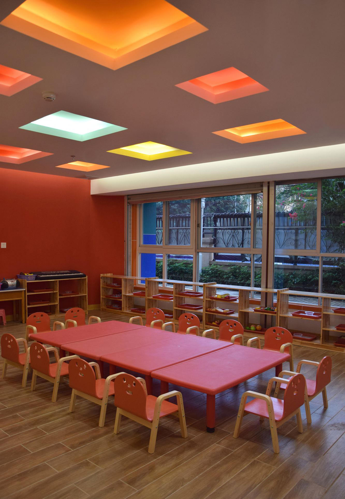 500平早教中心设计实景图,早教中心设计实景图