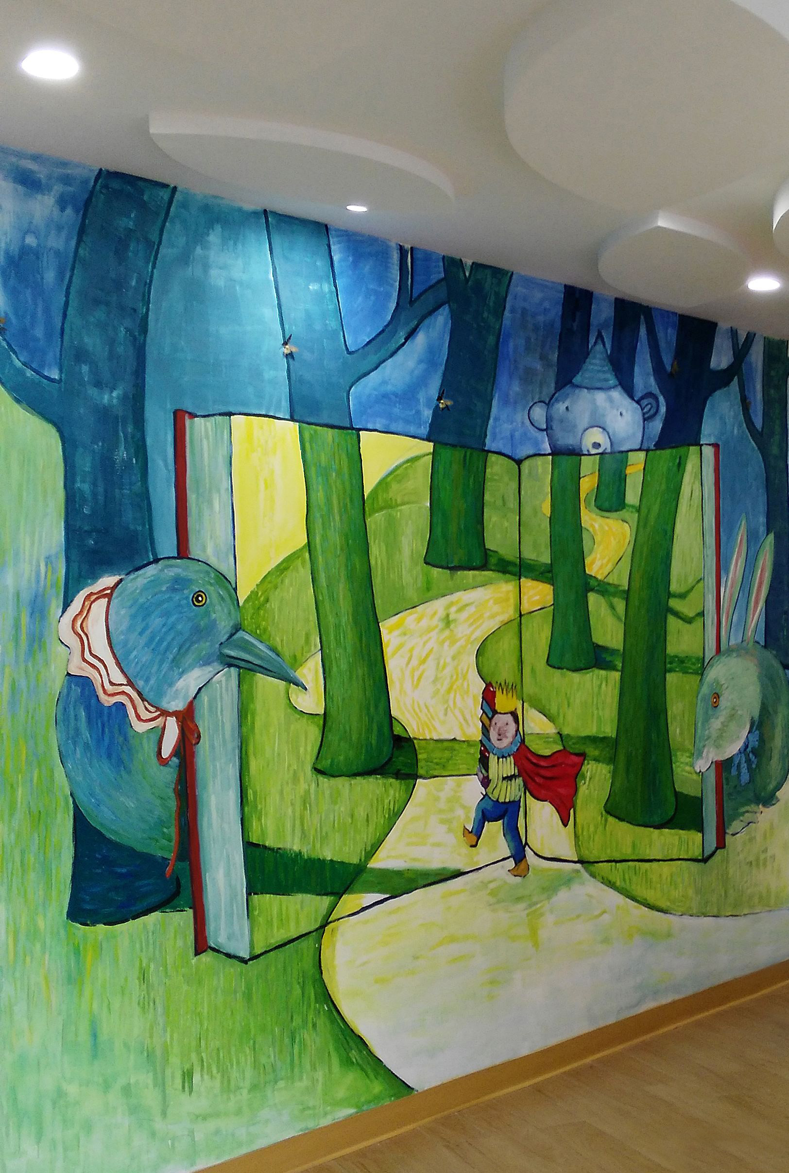 500平培训中心装修设计实景图,培训中心装修设计实景图