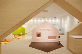 现代简约风格幼儿园装修设计效果图,幼儿园装修设计效果图