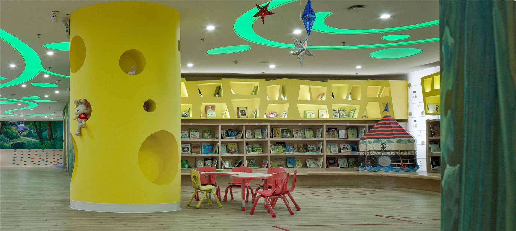  上海伊顿国际幼儿园装修设计图片,伊顿国际幼儿园装修设计图