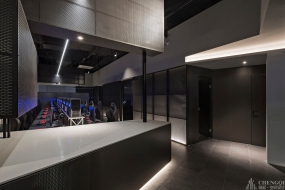 电竞俱乐部空间设计实景图