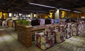 网吧空间设计效果图