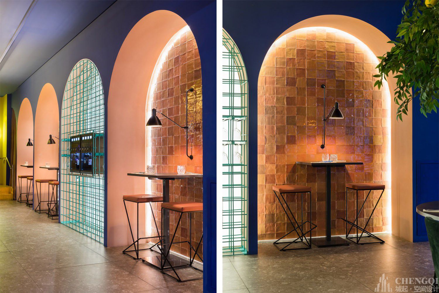 酒吧空间装饰案例图,酒吧空间装饰效果图