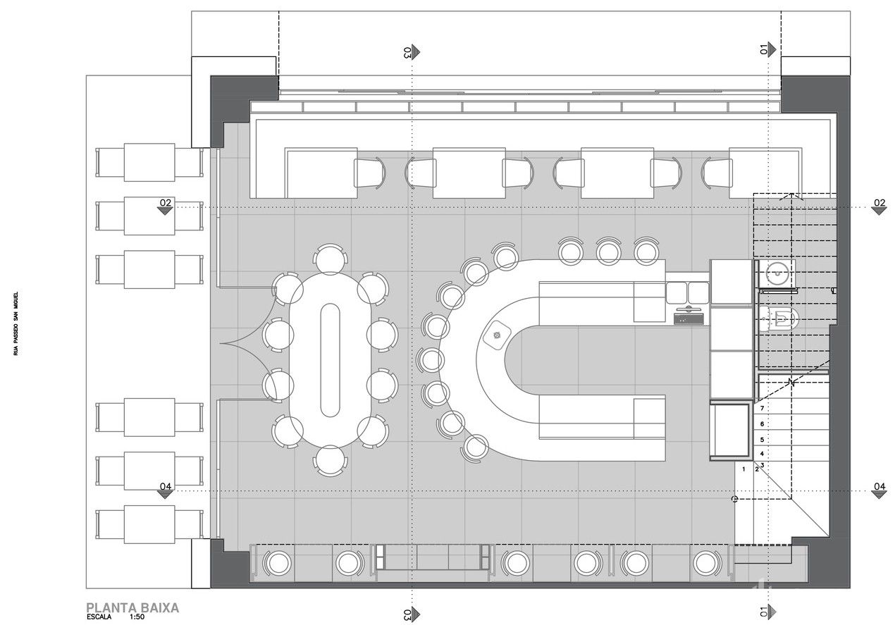 酒吧空间装饰平面图,酒吧空间设计平面图