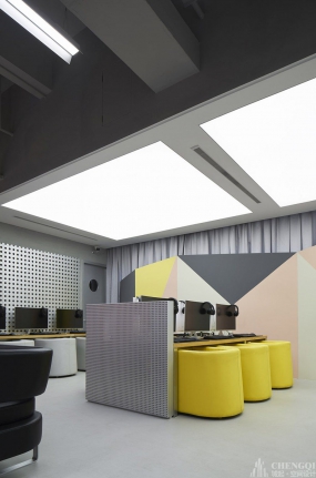 网咖装修设计实景图