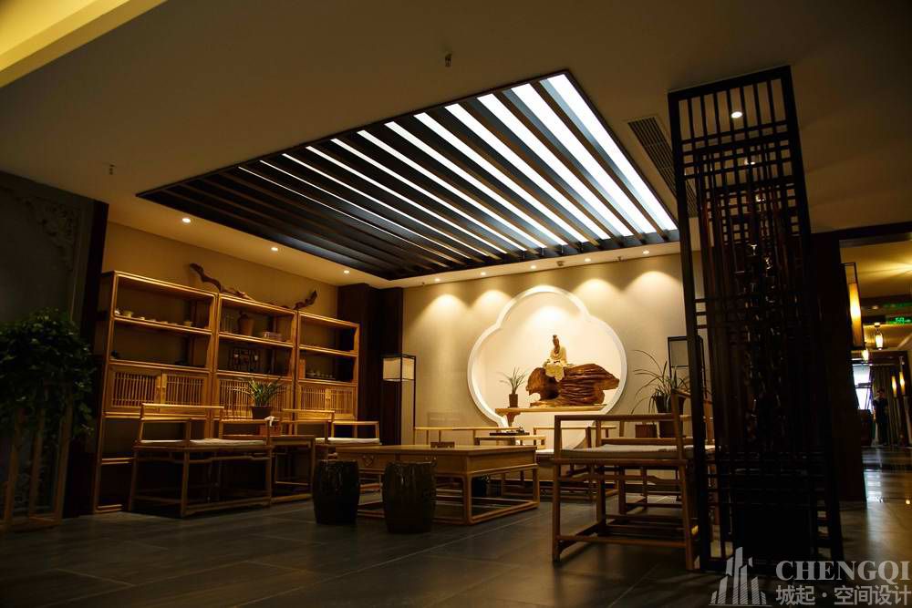 足浴馆空间装饰案例图,足浴馆空间装饰效果图