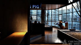 网咖装饰实景图