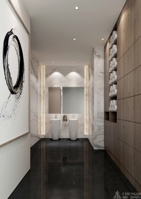 瑜伽房设计效果图