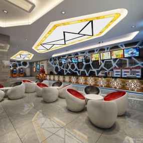 电影院空间设计案例图,电影院空间设计效果图